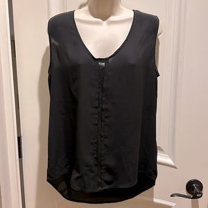 Black AQUA blouse